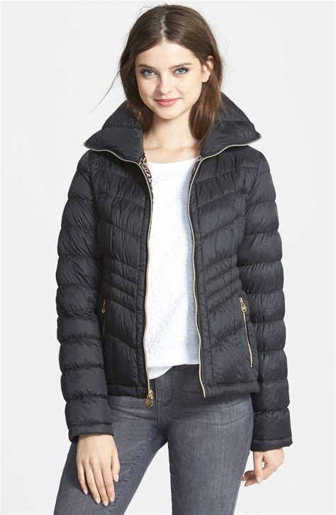 do michael kors jackets run small|michael kors lightweight packable jacket.